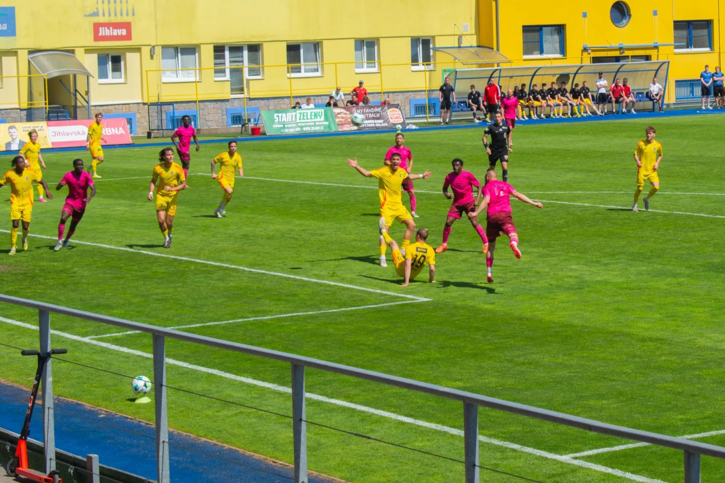 FOTO, VIDEO: Smutné vítězství. FC Vysočina porazila Ústí, může ale přesto spadnout