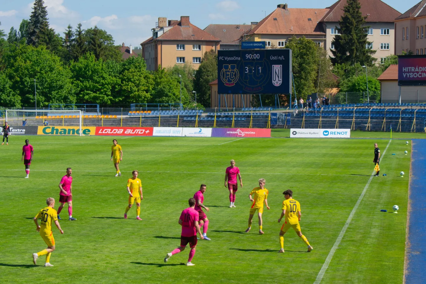 FOTO, VIDEO: Smutné vítězství. FC Vysočina porazila Ústí, může ale přesto spadnout