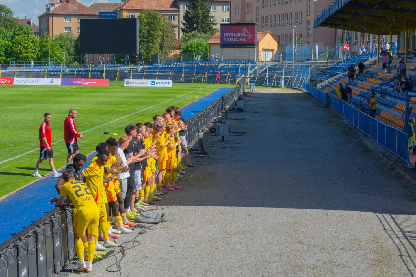 FOTO, VIDEO: Smutné vítězství. FC Vysočina porazila Ústí, může ale přesto spadnout