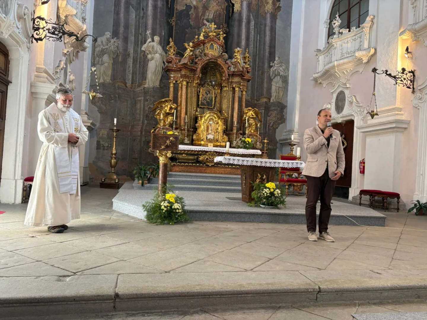 Obnova kostela svatého Ignáce pokračuje, práce v interiéru potrvají do roku 2029