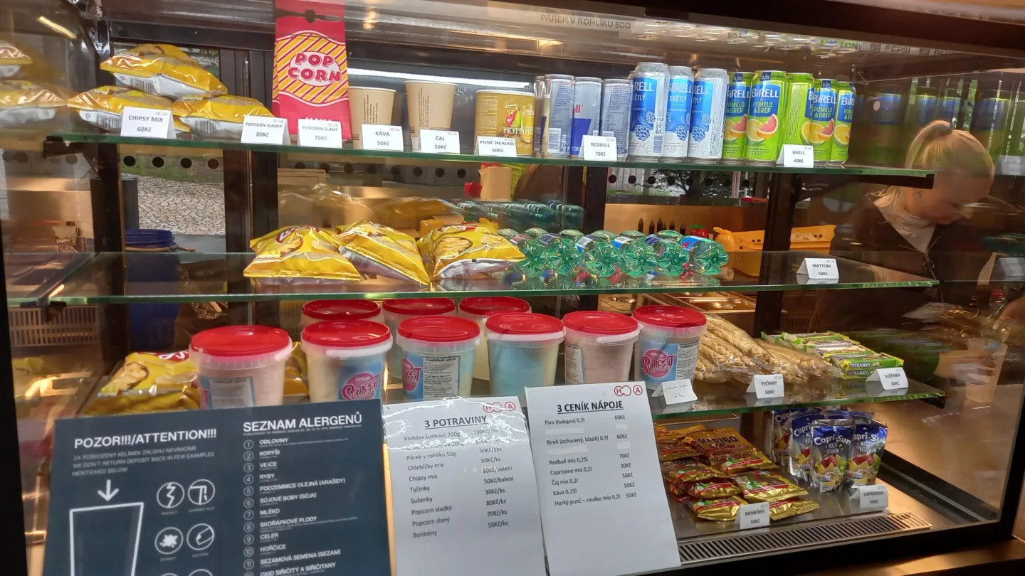 FOTO, VIDEO: Jihlava hostí evropský volejbal. Pivo je za 60 korun, klobása za 130