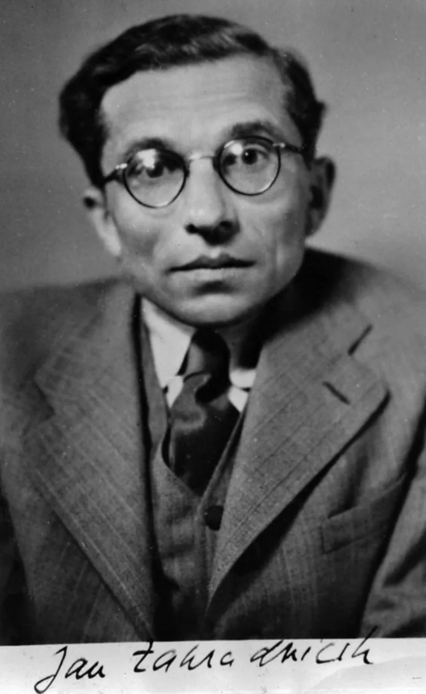 Jan Zahradníček, fotografie z konce 40. let, zdroj: nedelnichvilkapoezie.cz