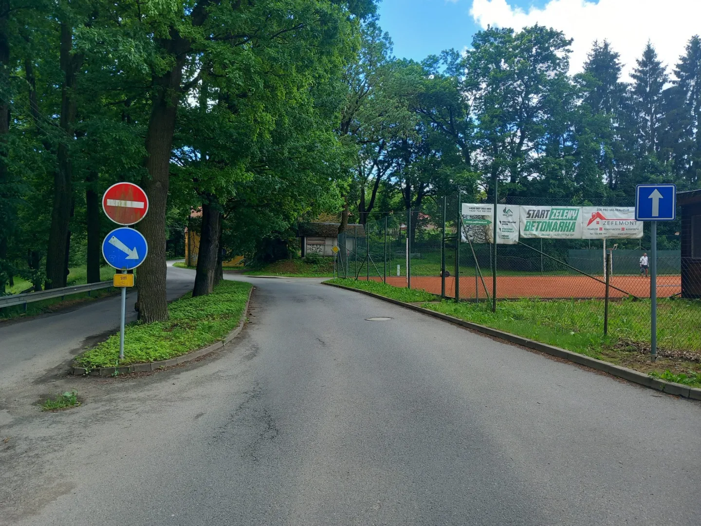 Brtnice přijde o svůj unikát. Stromy uprostřed silnice půjdou k zemi