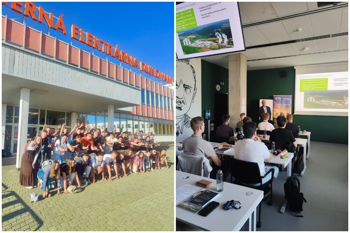 Letní univerzita v Dukovanech přivítala 35 studentů, mezi nimi i pět dívek