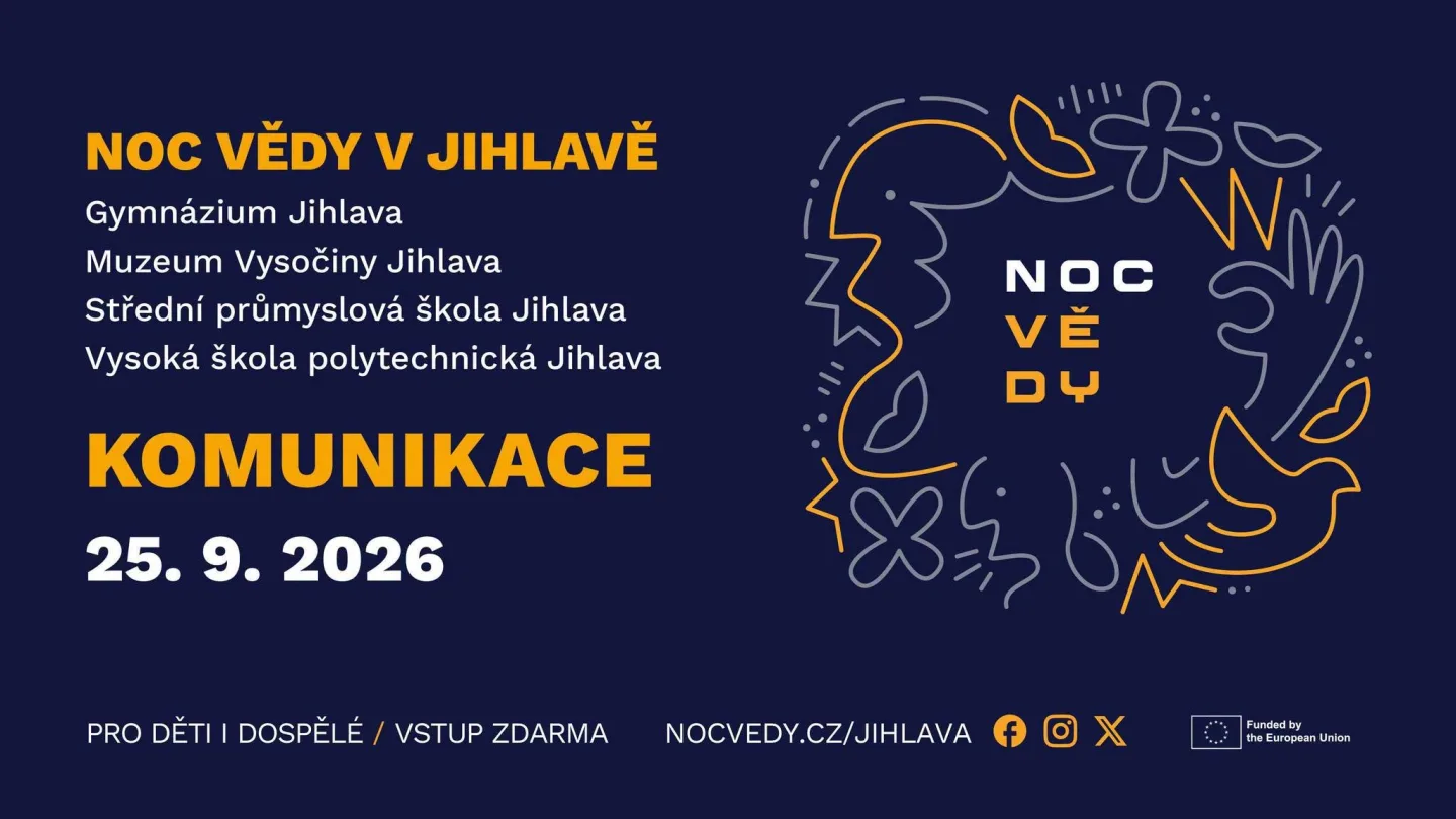 Noc vědy v Jihlavě 2026
