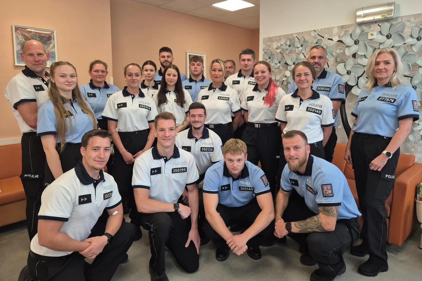 Policejní nováčci darovali krev. Čtrnáct z nich bylo poprvé