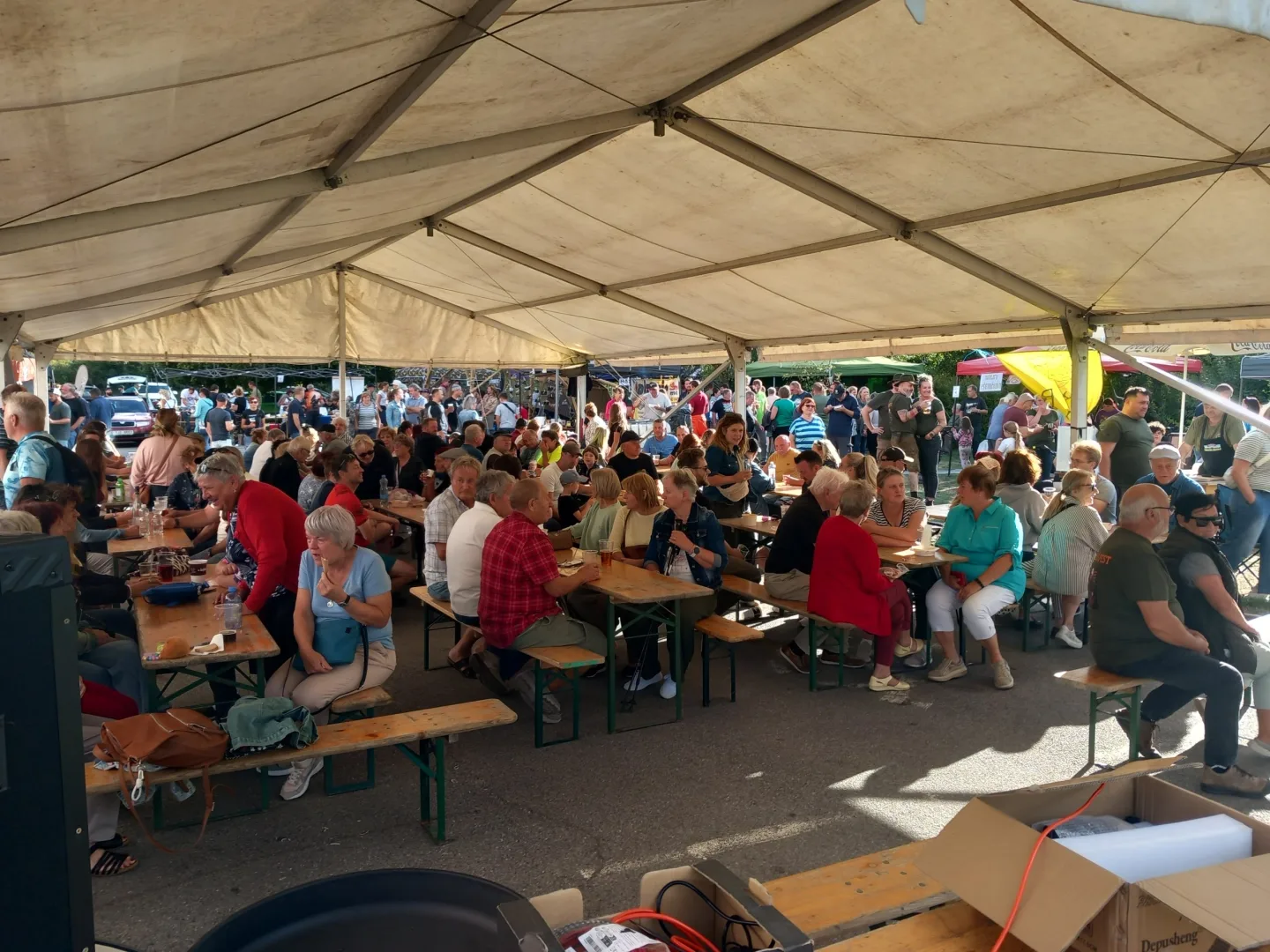 Gulášfest v Lukách: Sešla se tu spousta fajn lidí, zhodnotil cyklista z Jihlavy