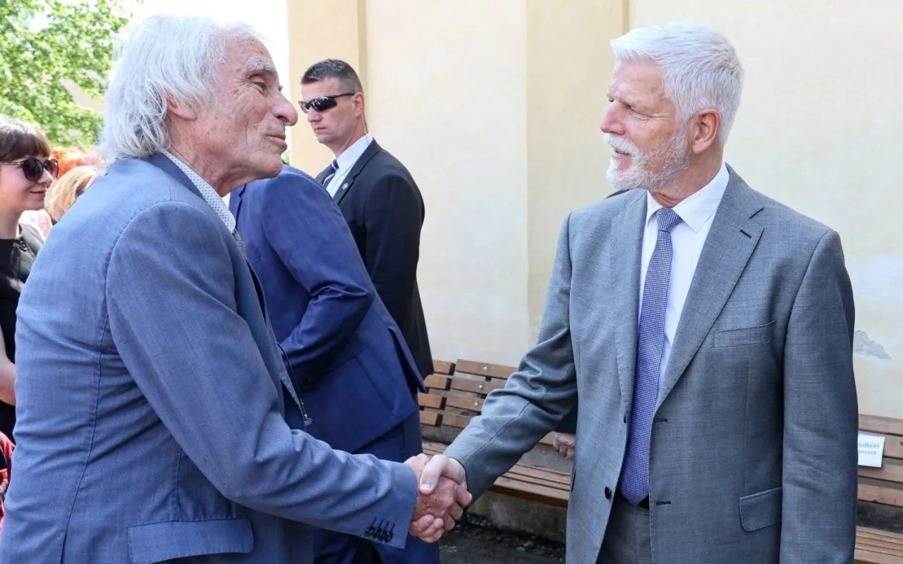 Zámek v Malči, kde pobývali Rieger a Palacký, navštívil prezident Pavel