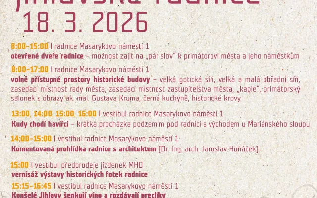 600 let jihlavské radnice