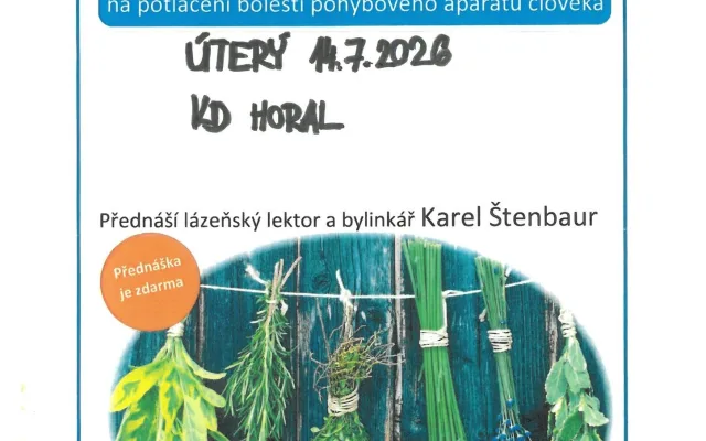 Zdravotní přednáška o bylinkách