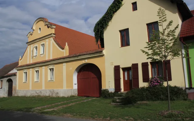 Dům, ve kterém tvoří grafička Lucie Skálová
