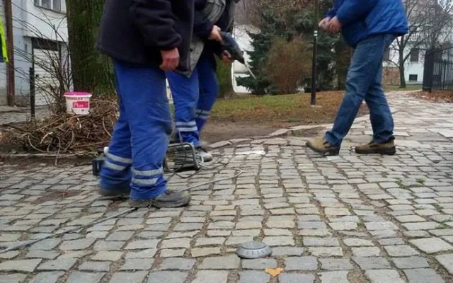 Parkovací špunty v Jihlavě