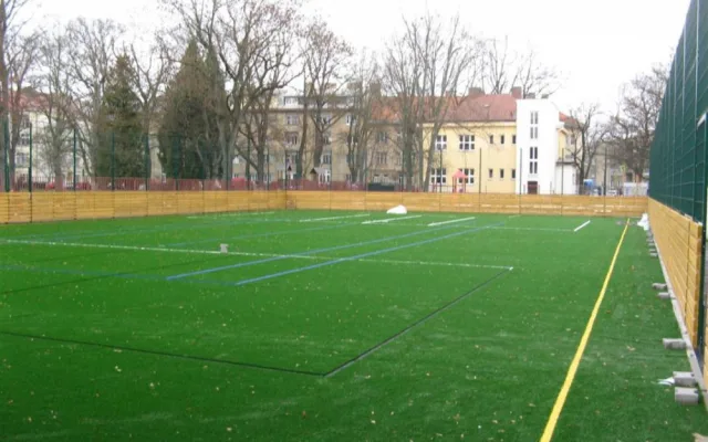 Vylepšené sportoviště u ZŠ  T. G. Masaryka