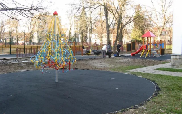 Vylepšené sportoviště u ZŠ  T. G. Masaryka
