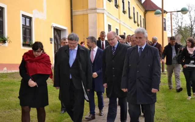 Vysočinu navštívil premiér Bohuslav Sobotka