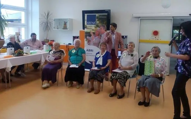 V jihlavském domově pro seniory se již potřetí volila Miss staré koleno
