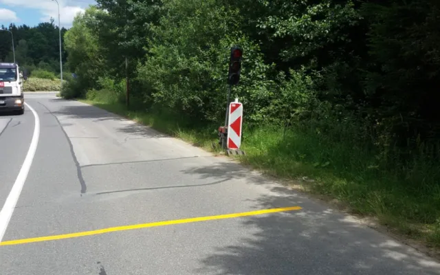 Dočasný semafor