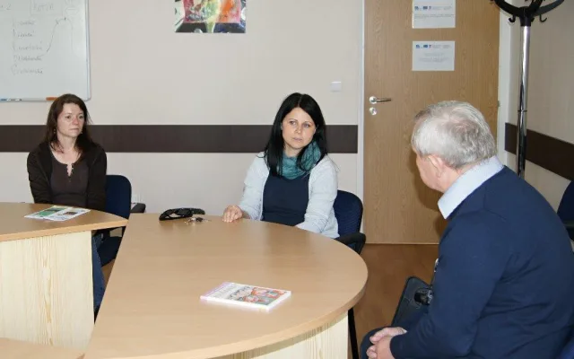 Služby Oblastní charity Jihlava navštívil náměstek primátora Vratislav Výborný
