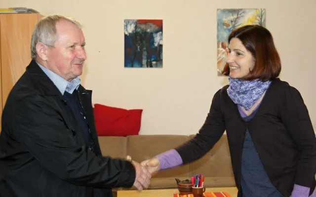 Služby Oblastní charity Jihlava navštívil náměstek primátora Vratislav Výborný
