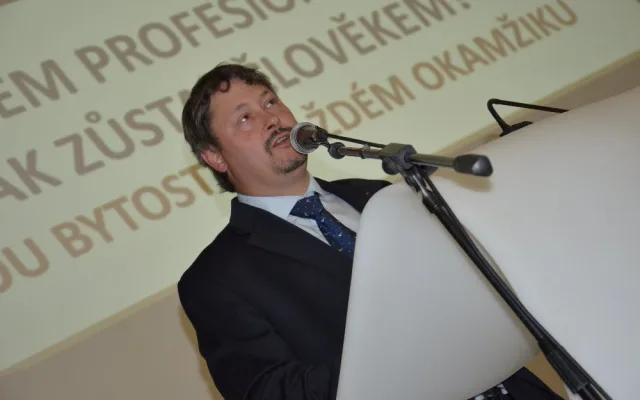 Jiří Bína, vedoucí odboru sociálních věcí Kraje Vysočina,
