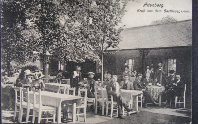 Zahradní restaurace 1913