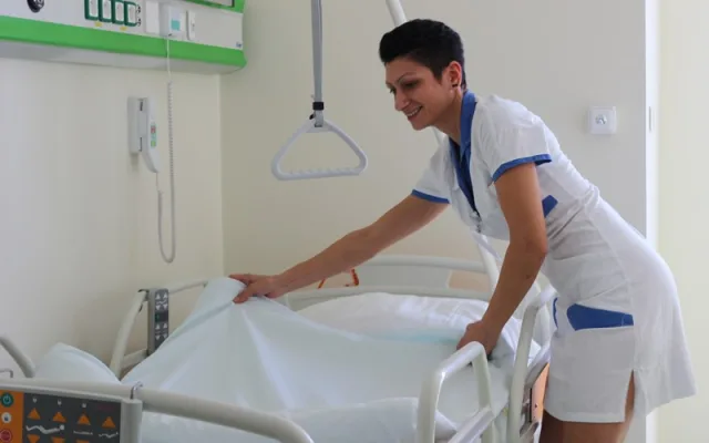 V jihlavské nemocnici probíhá stěhování. Polovina nového pavilonu už slouží pacientům