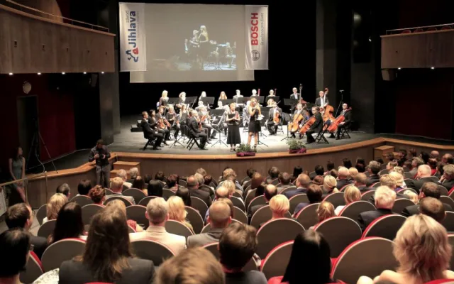 Jihlava zažila koncert německých filharmoniků. Výtěžek jde na urgentní příjem nemocnice