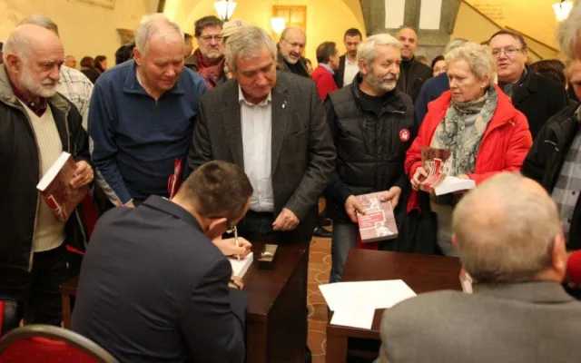 Křest knihy na jihlavské radnici