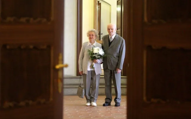 Sedmdesát let spolu. Jihlava dnes zažila vůbec první platinovou svatbu