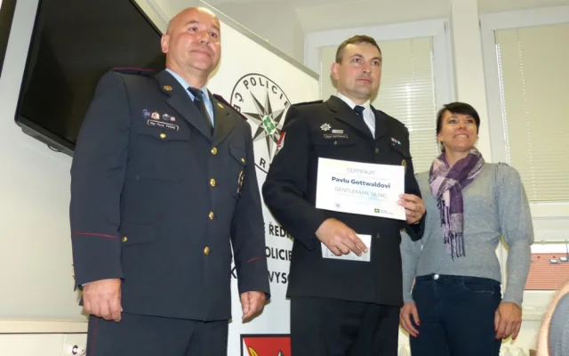 Vysočina má dalšího Gentlemana silnic. Zachránil život při vážné nehodě