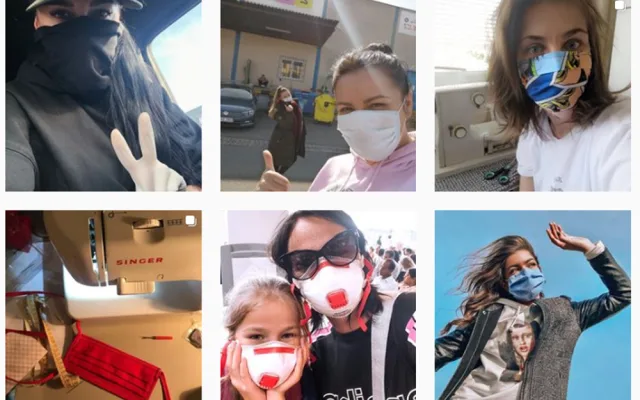 Do výzvy na podporu nošení roušek se zapojily stovky lidí