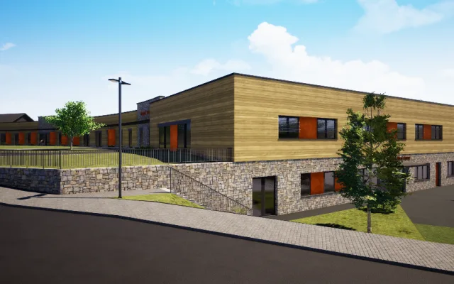 Vizualizace prvního domácího hospicu na Vysočinu