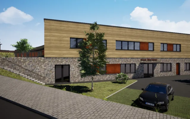 Vizualizace prvního domácího hospicu na Vysočinu