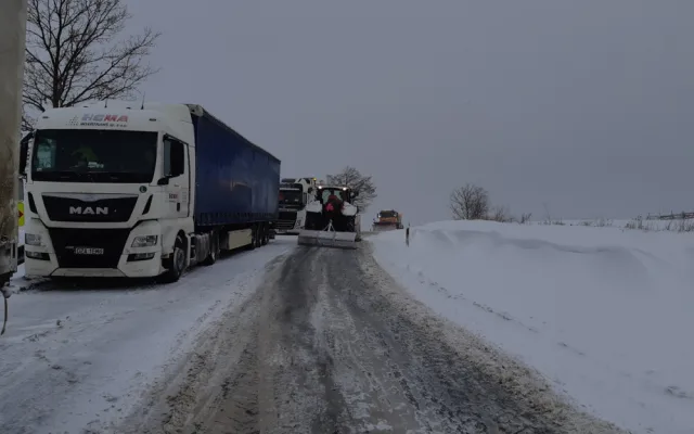 SJÍZDNOST: Aktuálně z Kraje Vysočina - čtvrtek 14. ledna