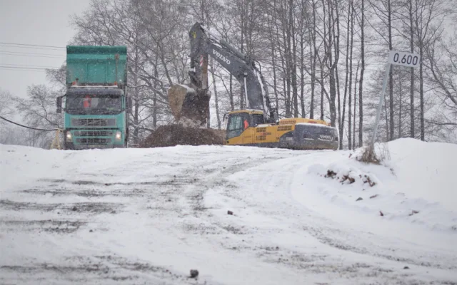 Foto ze stavby ze dne 11. 2.2021
