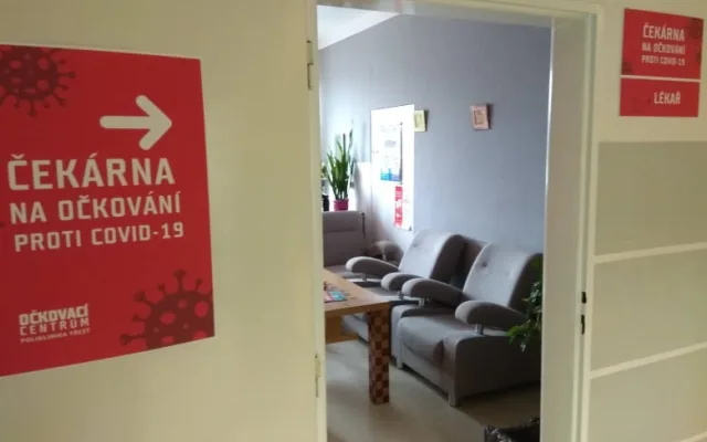 Na třešťské poliklinice se dneska otevřelo očkovací centrum na covid-19, první v jihlavském okrese