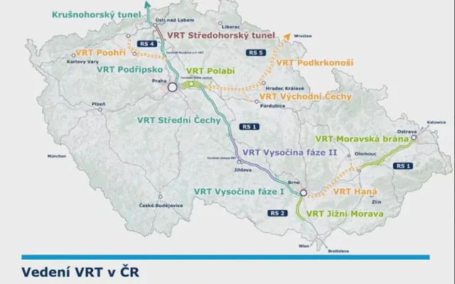 Do Prahy za 37 minut, do Brna za 25. Vysokorychlostní trať přinese Jihlavě i významné ekonomické výhody