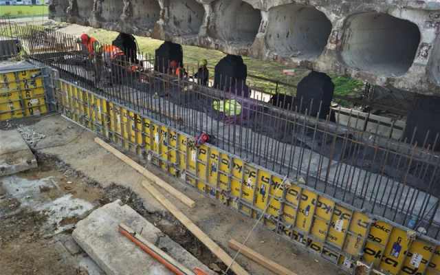 Rekonstrukce mostu na D1 u Bíteše jde podle plánu. Prohlédněte si aktuální stav prací