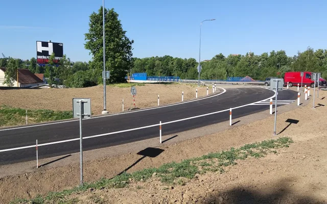 Úleva pro centrum, sjezd z přivaděče na ulici Romana Havelky se dneska oficiálně otevřel