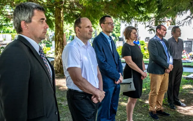 Rod, Tuček, Veselý. Jihlava si připomněla oběti politických procesů v 50. letech
