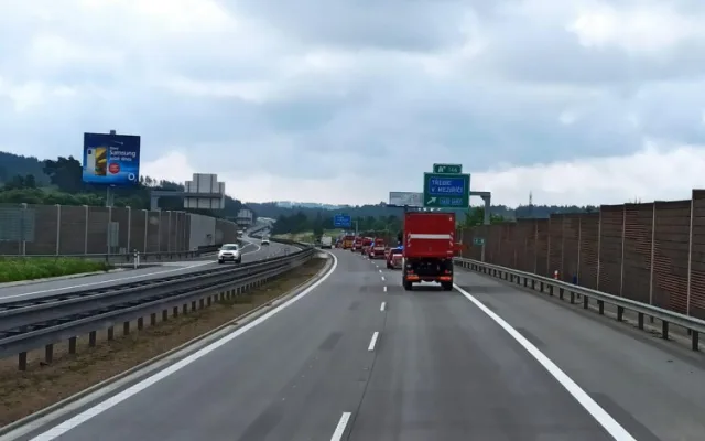 Na jižní Moravě pomohou i vysočinští hasiči, dneska ráno jich vyrazilo 24