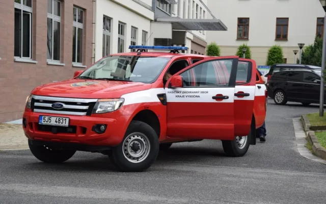 Na jižní Moravě pomohou i vysočinští hasiči, dneska ráno jich vyrazilo 24