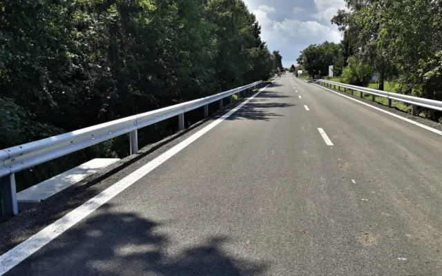 Opravovaný úsek silnice I/34 je hotový. Řidiči ho otestují už tuto sobotu