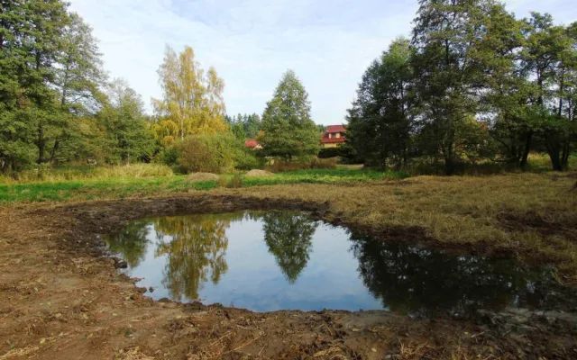 Více vody v krajině. Na Vysočině vznikly díky ochráncům nové tůně