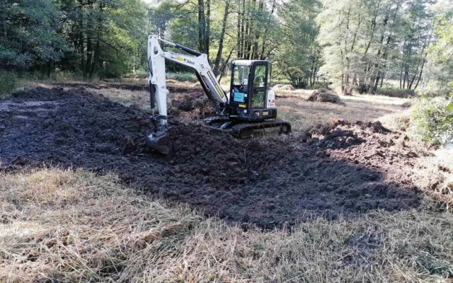 Více vody v krajině. Na Vysočině vznikly díky ochráncům nové tůně