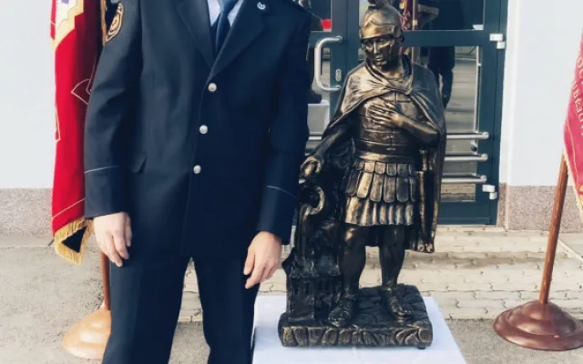Vše vlastně odstartovala moje první vánoční píseň Nejhezčí svátky, říká zpívající hasič z Telče Jurič Pařil