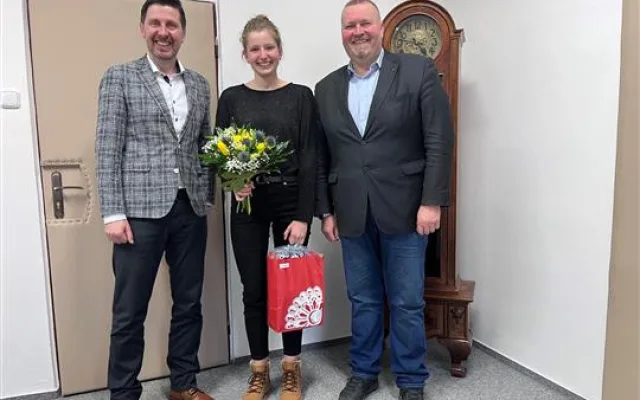 Andrea Klementová na třebíčské radnici