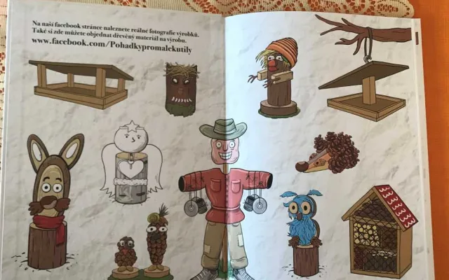 Pojďte s námi tvořit s novou dětskou knihou „Pohádky pro malé kutily“ do Městské knihovny Jihlava