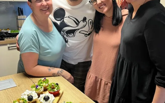 (Zleva) Zuzana, Zdeněk, Lucie a Veronika