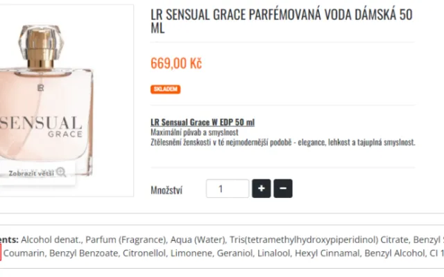 FOTO: Hygienici na Vysočině kontrolovali parfémy. Některé obsahovaly toxickou látku Lilial